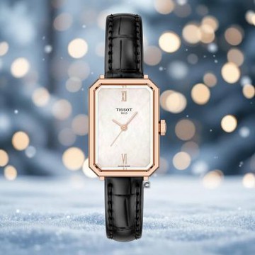 TISSOT 天梭 官方授權 SRV系列 復古簡約方型腕錶 女錶 手錶-30x21,8mm T1601103611300