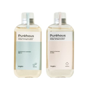 地板清潔劑 Puréhous 掃拖機器人專用地板清潔液 500ml 3瓶