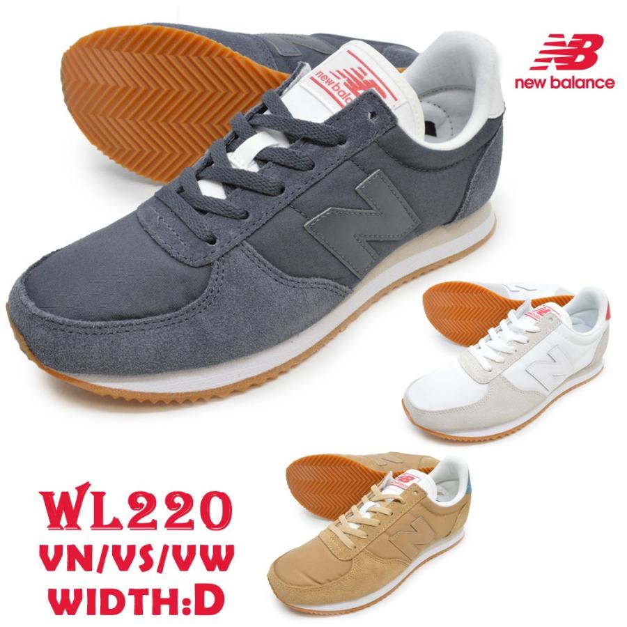 ニューバランス スニーカー new balance レディース WL220 VN VS VW