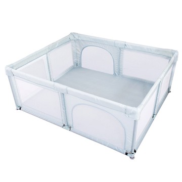 Kikimmy - 二代加高版兒童遊戲圍欄-湖水綠 (180x200x68cm)