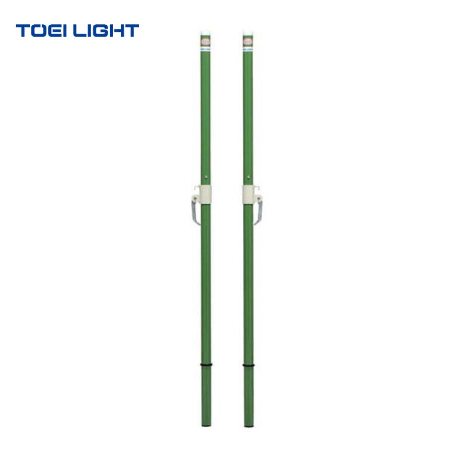 個人宅配送不可)(送料無料) トーエイライト バドミントン支柱TJ40(検