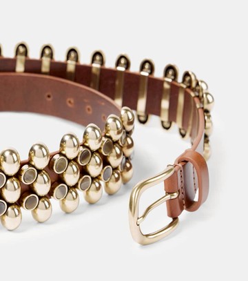 Isabel Marant Varana embellished leather belt