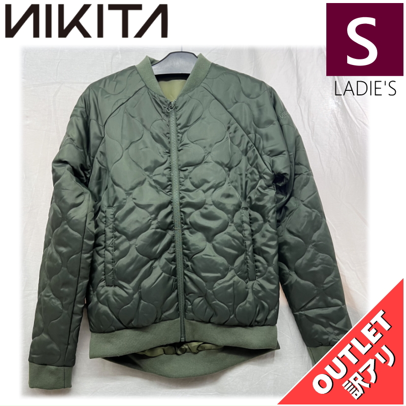 OUTLET】 NIKITA AERIAL JKT OLIVE Sサイズ ニキータ レディース 女性 