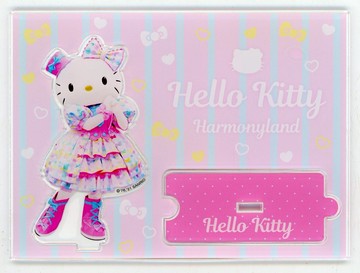 hello kitty Harmony LAND IDOL FAN EVENT壓剋力立牌三麗鷗角色Tanks