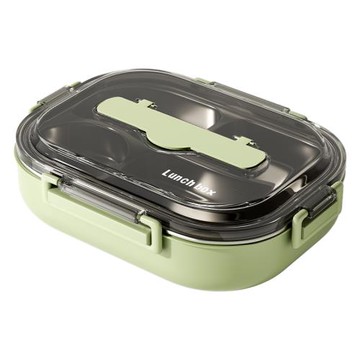 316L不銹鋼保溫飯盒小學生兒童專用分格餐盤便當盒上班族餐盒三格