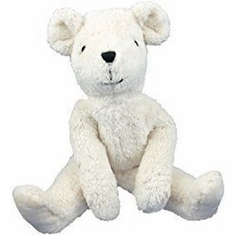 Senger オーガニックコットン フロッピーアニマル くま 熊 クマ 白 しろ ぬいぐるみ 30cm 通販 Lineポイント最大0 5 Get Lineショッピング