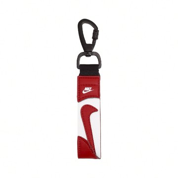 [ACS] New Era 鑰匙圈 Premium Key Holder 紅 白 皮革 勾勾 荔枝皮 N101104864-2OS