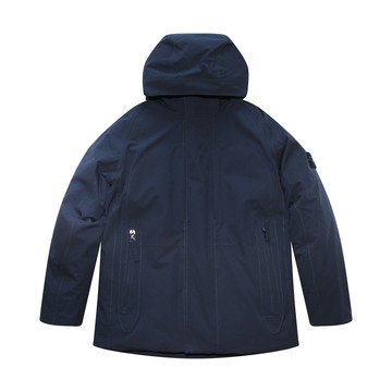 Stone Island - Navy Padded Mid Down Jacket