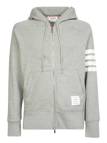 Thom Browne Classic Hoodie 4 Bar Fleece