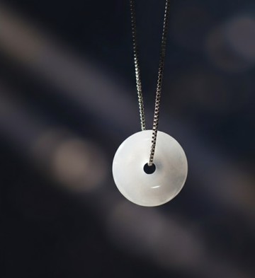 【願‧平安】冰種翡翠平安扣 | 天然緬甸A貨翡翠 |  送禮