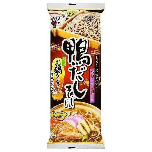 五木食品　鴨だしそば　2人前（228g　袋）×12個