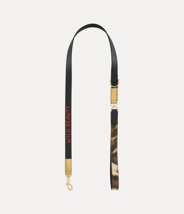 Vivienne Westwood Dog Lead Printed Pu Leopard-wild-beauty One Size Unisex