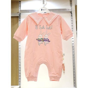 衣拉拉hellodr春秋嬰幼兒純棉長袖連體衣男女寶寶哈衣爬爬服連身