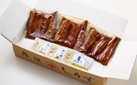 〈丸半堀江商店〉浜名湖産 串焼きうなぎ蒲焼 3袋（100g以上×3袋・タレ・山椒付き） 国産 真空パック