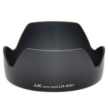 JJC 佳能副廠Canon蓮花遮光罩EW-83H遮光罩(可倒扣反裝;花瓣型;相容Canon原廠遮光罩)太陽罩lens hood