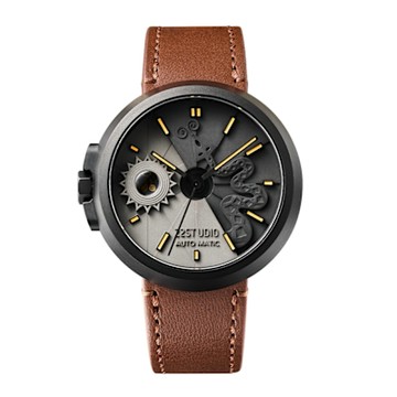 22 STUDIO 蛇年限量水泥機械錶－夜暮款