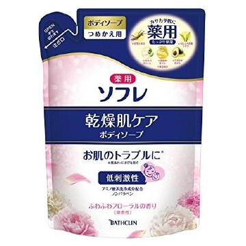 藥用Sofre 乾燥肌護理沐浴乳替換裝 400ml