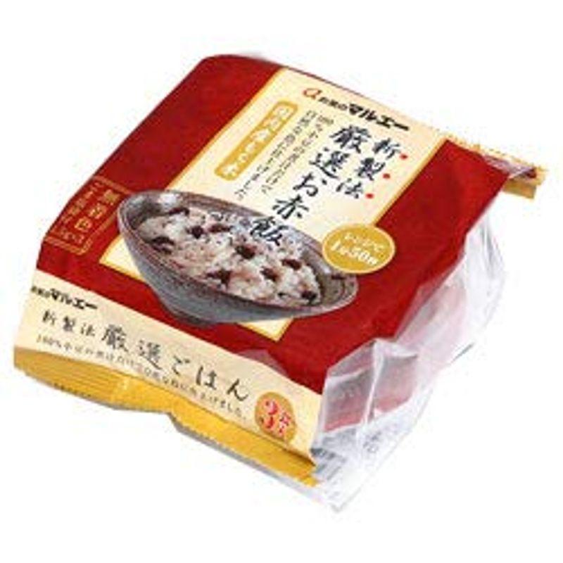 マルエー食糧 新製法 厳選お赤飯 (160g×3)×12個入×(2ケース)