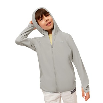 兒童防曬外套防曬連帽外套防紫外線服裝upf50+