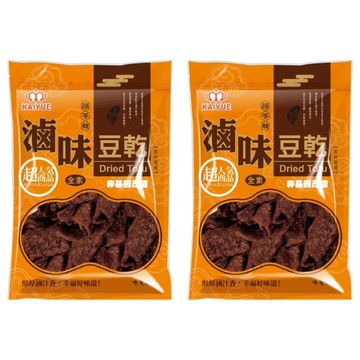 凱岳 頭等艙滷味豆乾 全素非基因改造  300g  2包