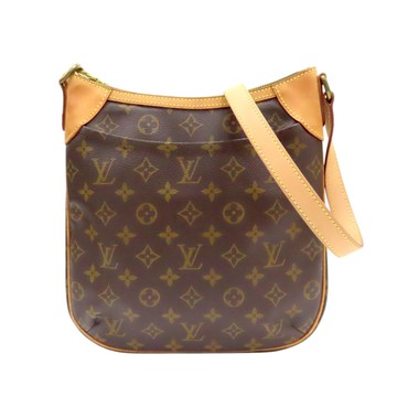 【二手名牌BRAND OFF】LOUIS VUITTON LV 路易威登 棕色 原花帆布 Odeon PM 肩背包 M56390
