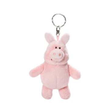 日本 NICI 吊飾鑰匙圈-粉紅豬 10cm (JN1163)
