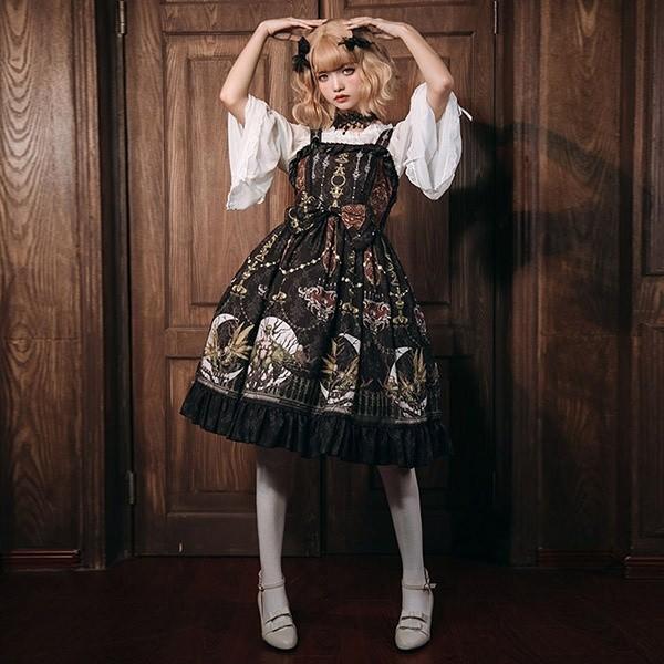 超目玉 「バーロック」ロリータ ワンピース JSK OP ロリィタ Lolita