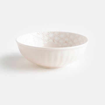 麻之葉小缽12.5cm粉