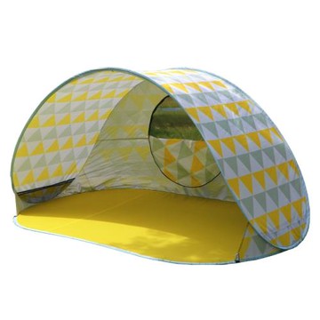 免搭建全自動速開沙灘帳篷戶外34人遮陽棚釣魚單雙人海邊防曬帳篷