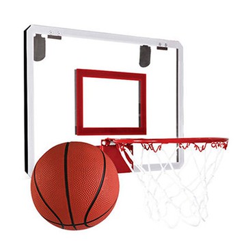 【Hi-toys】免打孔掛式室內籃球架/小籃板 /兒童籃球 (附籃球.打氣筒)