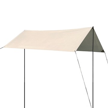 HISATO 戶外天幕  4.5 x 3m  流沙金塗銀