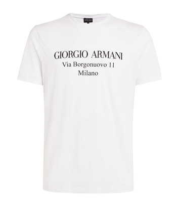 Giorgio Armani Cotton Logo T-Shirt