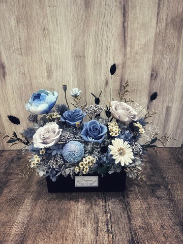 永生長型桌花 不凋花/乾燥花/開幕盆花/玄關擺飾/祝賀/新居落成