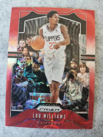 19-20 Panini Prizm #126 威廉姆斯（Lou Williams）88編 紅圈折