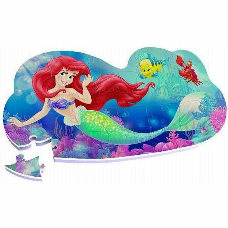 ソフトジグソーパズル 25ピース ディズニー アリエル Dkf 25 678 通販 Lineポイント最大0 5 Get Lineショッピング
