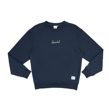 【Herschel】中性水獺大圖T-深藍/淺灰