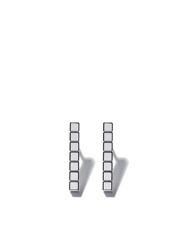 Chopard - 18kt white gold Ice Cube Pure earrings - women - 18kt White Gold - One Size - FAIRMINED WHITE GOLD