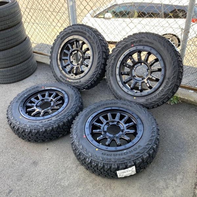 DUNLOP 175/80R16 サマータイヤホイールセット ジムニー JB64 JB23 etc (DUNLOP GRANDTREK PT5 & DAYTONASS 5穴 139.7)