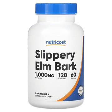 Nutricost, 紅榆樹皮，1000 毫克，120 粒膠囊（每粒膠囊 500 毫克）