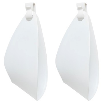 日式吹風機架 250 x 140 x 90mm 84g  白色  2個