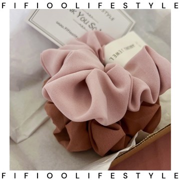 台灣現貨｜法式浪漫質感髮圈｜大腸圈 造型髮圈 ｜質感絲柔