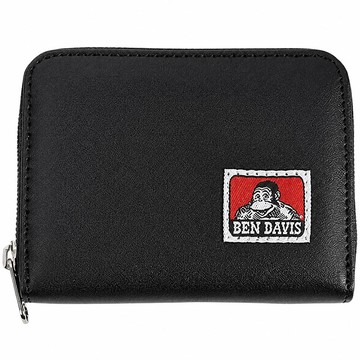 BEN DAVIS BDW-8491-49 CARD WALLET 風琴 卡包 (皮革黑色)