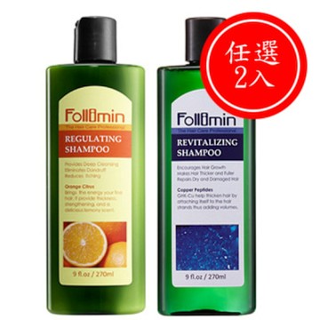 Follimin髮利明 洗髮精任選二入組