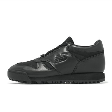 New Balance NB 休閒鞋 Rainier Low 男鞋 黑 皮革 Cordura 抗撕裂 黃金大底 復古 NB UALGSBBB-D