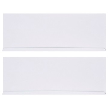 FaSoLa DIY 可伸縮任意拼接 伸縮抽屜隔板 FA-ZF-288A 長款 18.2~35 x 6cm 2個  白  18.2 x 6cm