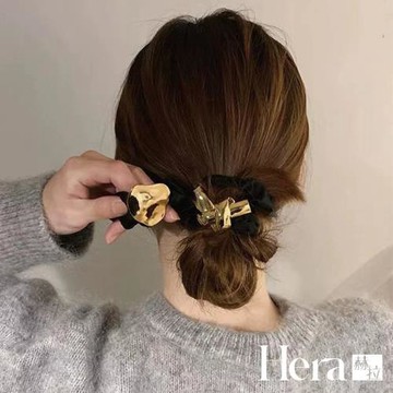 【HERA 赫拉】韓國極簡合金大腸髮圈2入組 H111021611