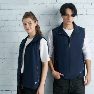 【Londa Polo】休閒網裡背心(P268402)丈青/男女