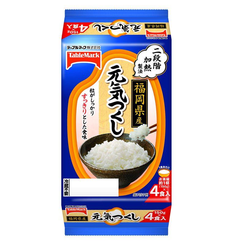 テーブルマーク 福岡県産元気つくし(分割)4食 600g ×8個