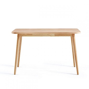 hoi! 林氏木業北歐簡約1M弧形書桌 JV2V-原木色 (H014312004)