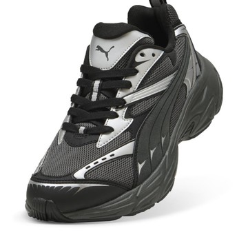 PUMA Morphic Retro 厚底 增高 休閒鞋 運動 黑銀色 穿搭 39592007